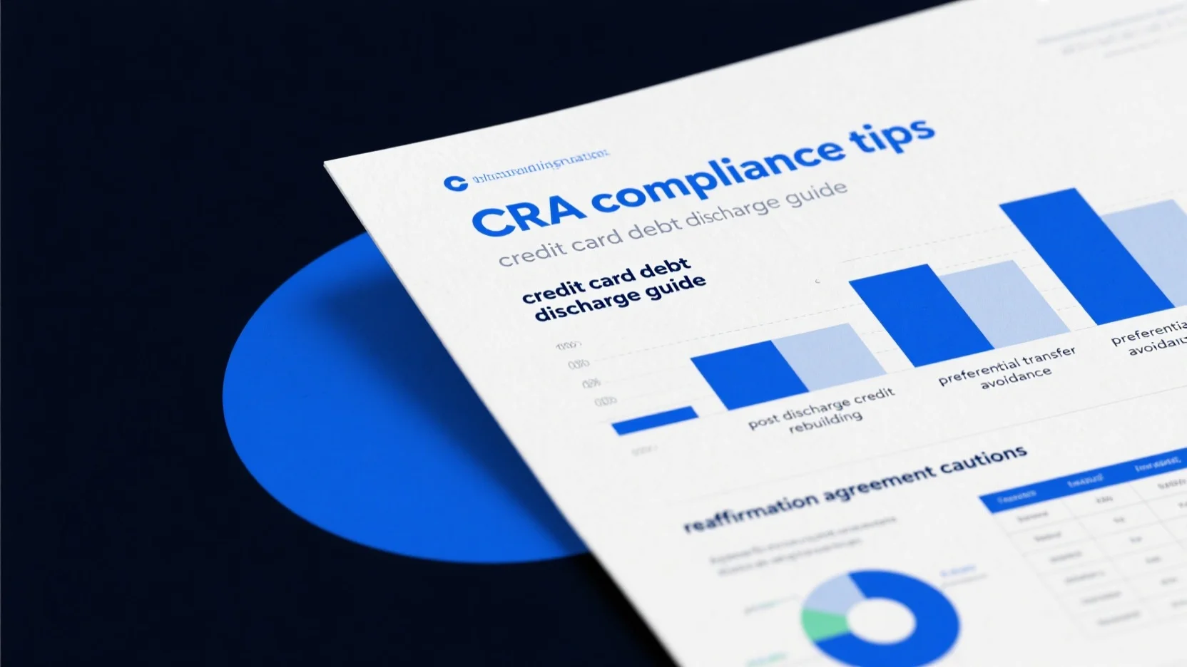Comprehensive Guide to Credit Card Debt Discharge: Avoidance, Compliance, and Post – Discharge Rebuilding