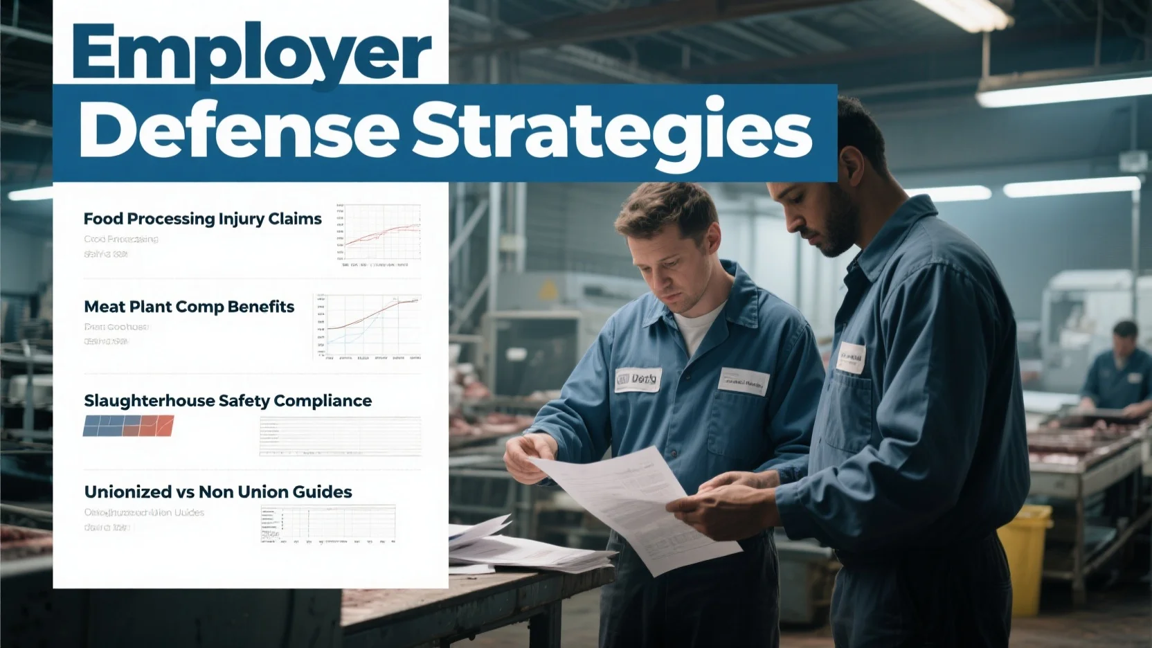 Comprehensive Guide to Food Processing Injury Claims, Meat Plant Comp Benefits, Slaughterhouse Safety, and Employer Defense Strategies