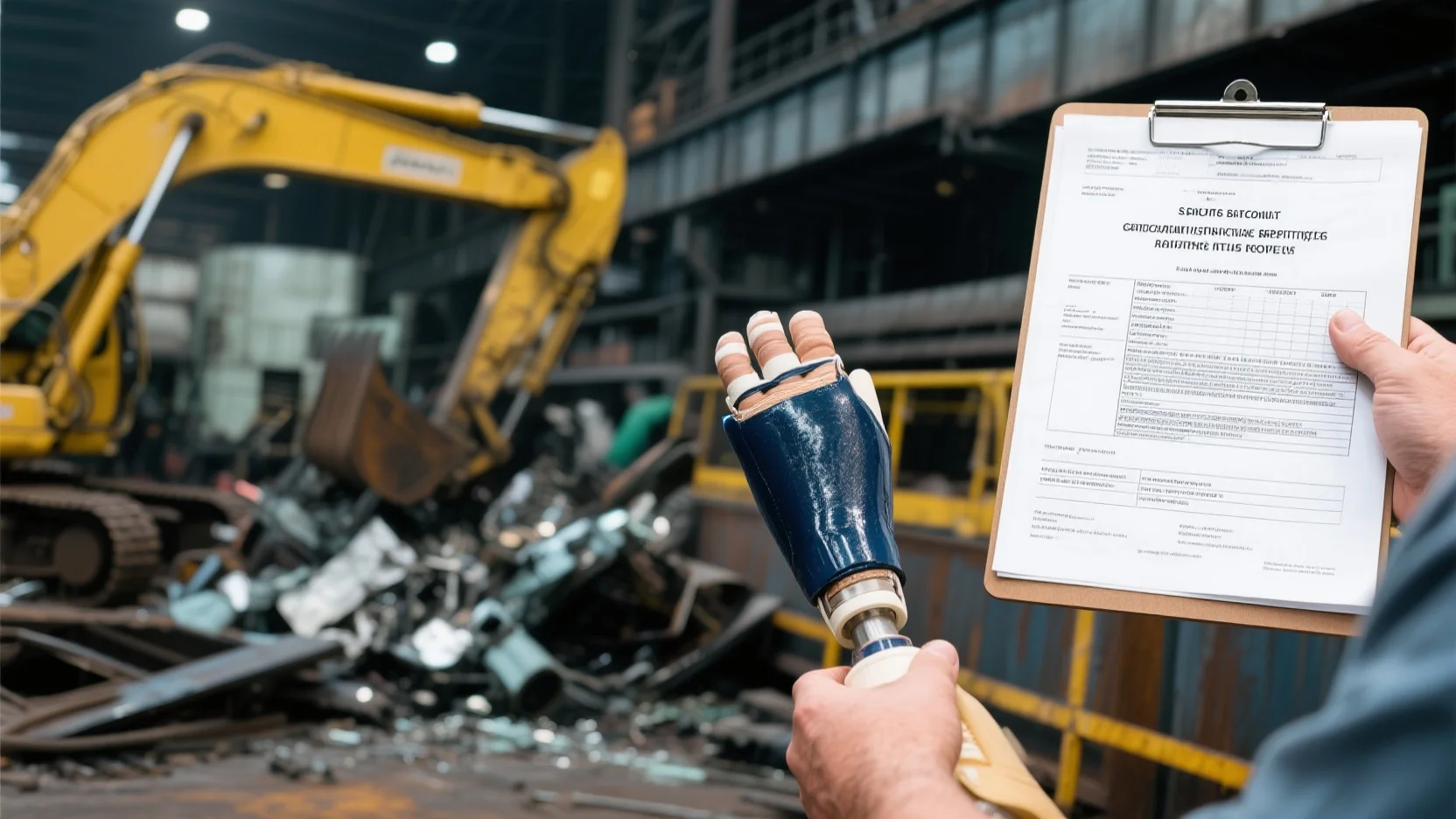 Comprehensive Guide to Steel Mill Injury Claims, Heavy Equipment Benefits, Machine Guard Compliance, Amputations Comp Process & Emergency Response Documentation