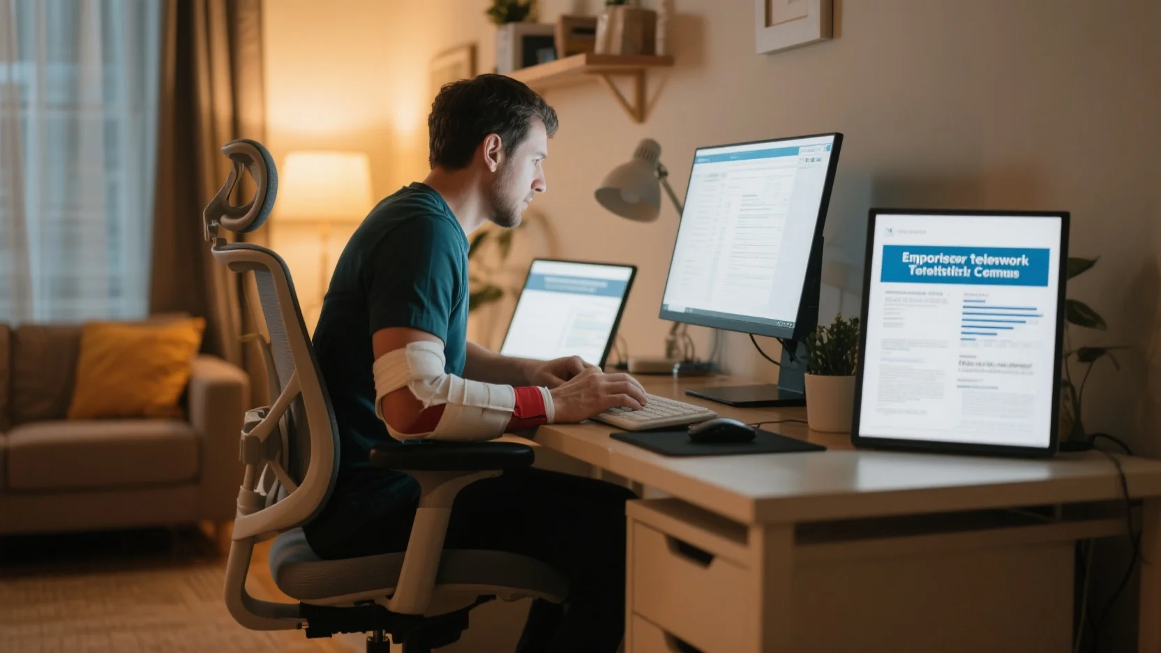 Comprehensive Guide to Telecommuting Injury Claims, Home Office Comp Benefits, Remote Work Safety, Employer Liability & Ergonomic Setup Documentation